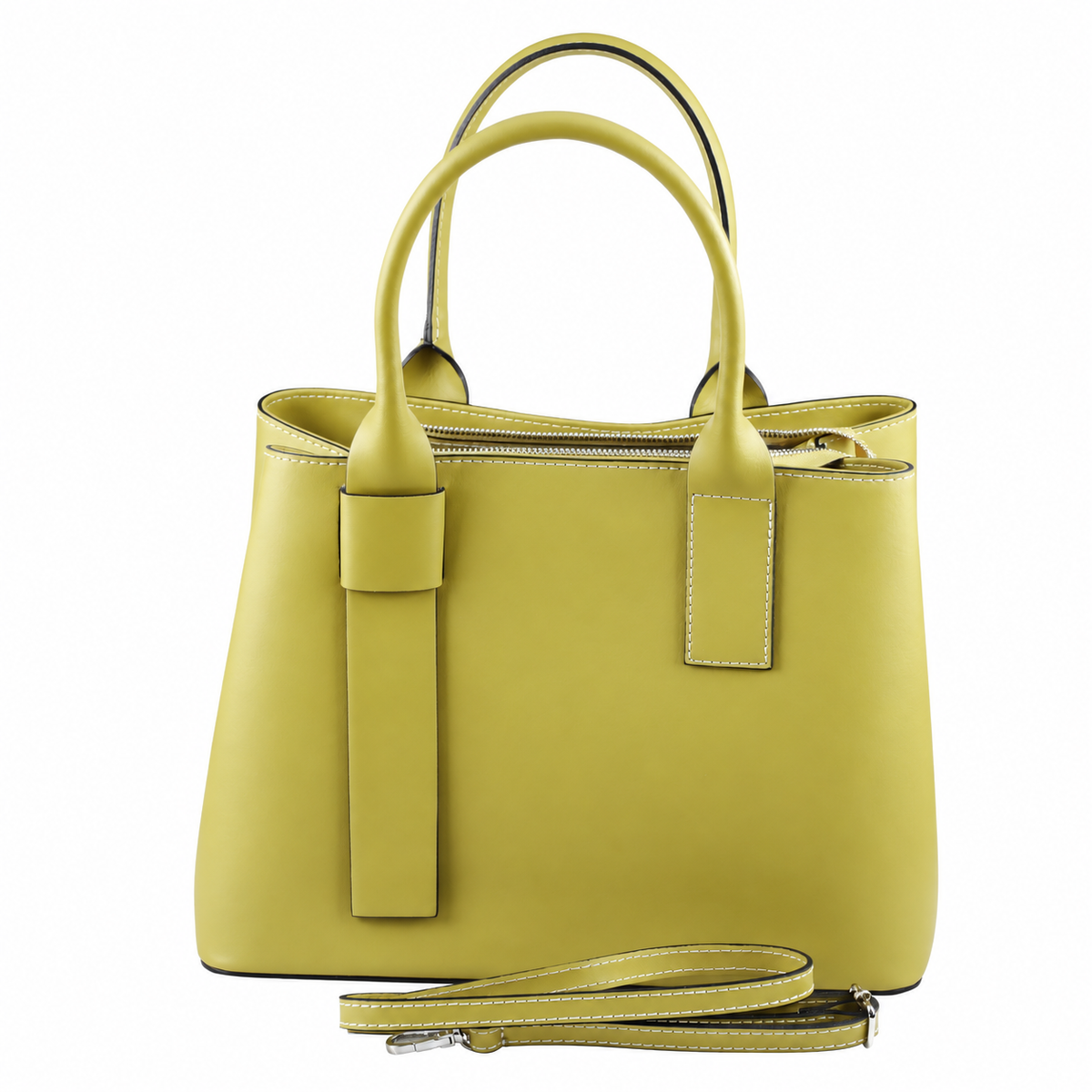 Aurora — Structured Italian Leather Tote