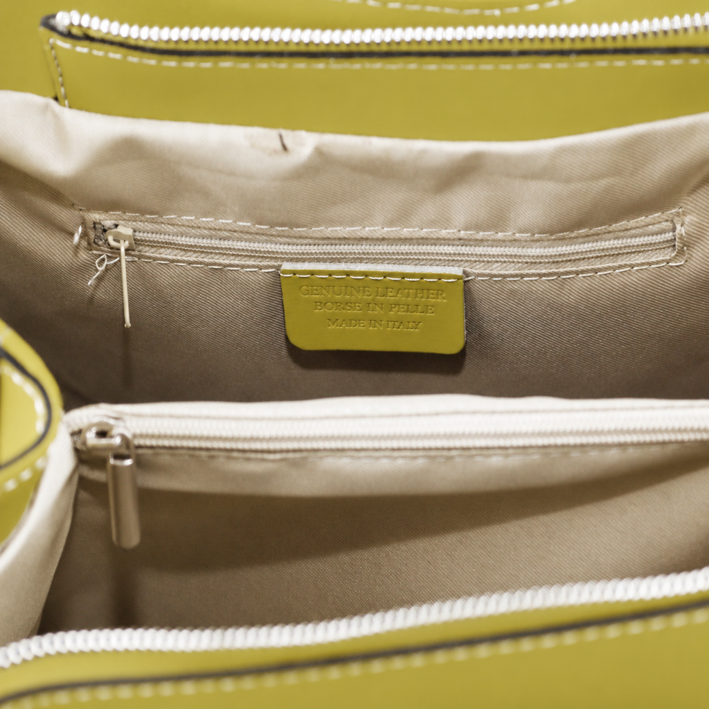 Aurora — Structured Italian Leather Tote