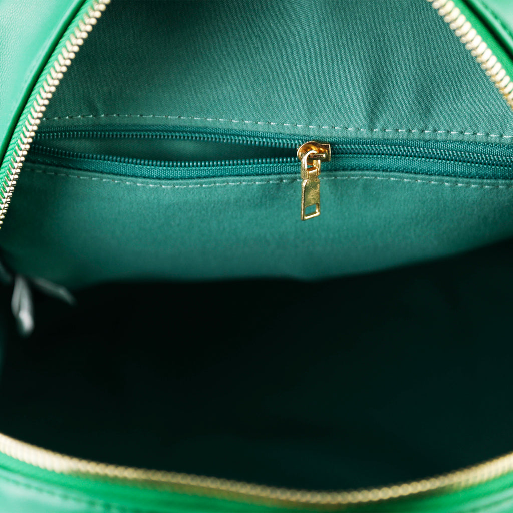 Giorgia — Pleated Italian-Made Mini Backpack